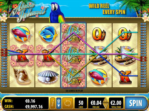 Игровой автомат Aloha Island - получи бонус за регистрацию в казино Вулкан Старс