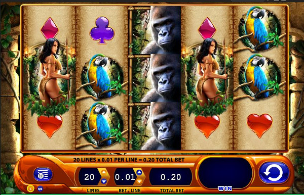 Игровой автомат Amazon Queen - сокровища Амазонки в  казино Вулкан Гранд