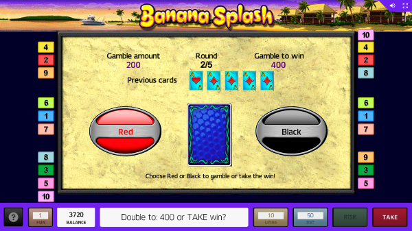 Игровой автомат Banana Splash - золотые фрукты в казино Вулкан
