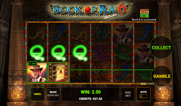 Игровой автомат Book of Ra Deluxe 6 - играть в казино Рокс онлайн