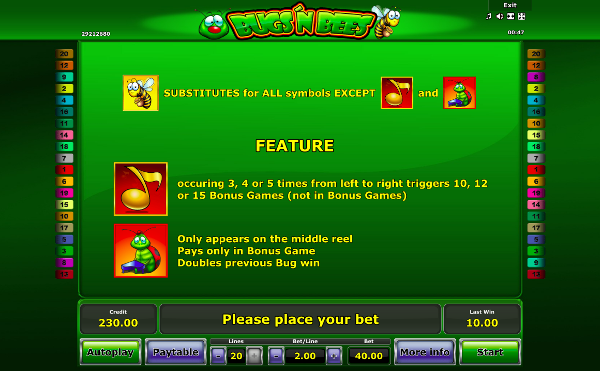 Игровой автомат Bugs'n Bees - играть бесплатно в JoyCasino
