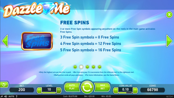 Игровой автомат Dazzle Me - за крупными выигрышами в онлайн казино Азино 777