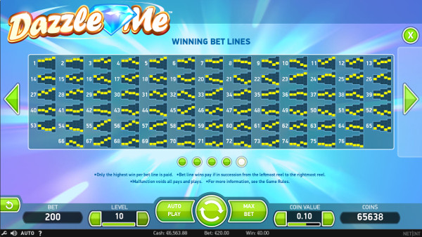 Игровой автомат Dazzle Me - за крупными выигрышами в онлайн казино Азино 777