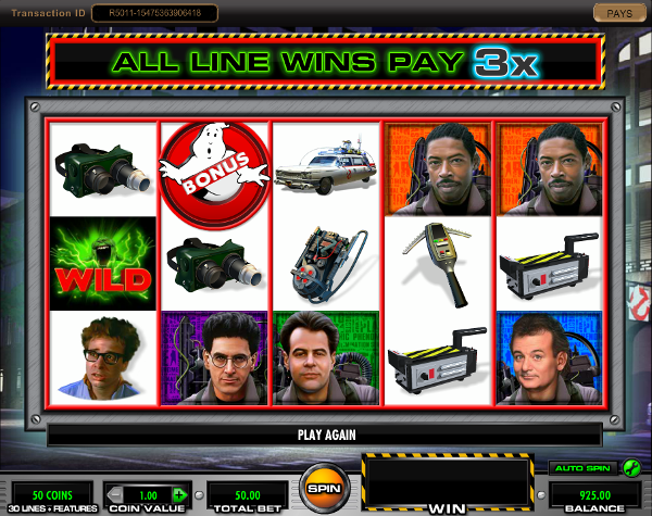 Игровой автомат Ghostbusters - в онлайн казино Азино 777 найдете настоящий азарт