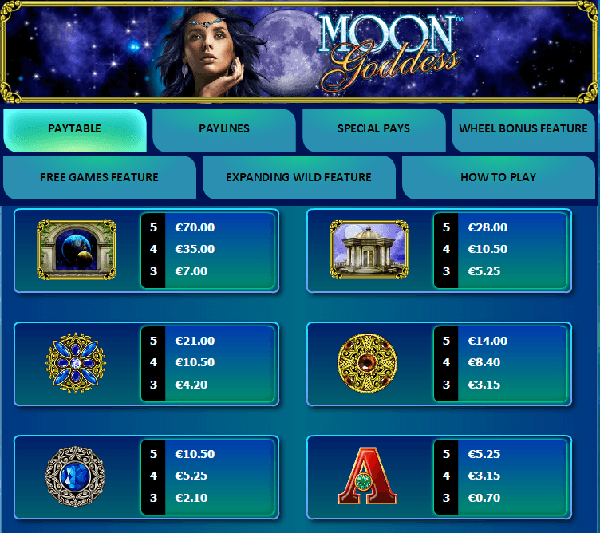 Игровой автомат Moon Goddess - просто космические выигрыши в казино Вулкан Вегас