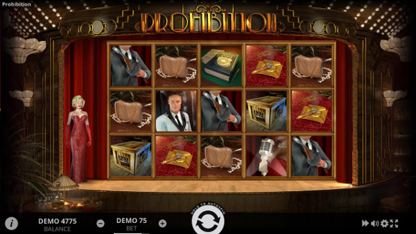 Игровой автомат Prohibition - в казино Вулкан 24 игроков ждут огромные выигрыши