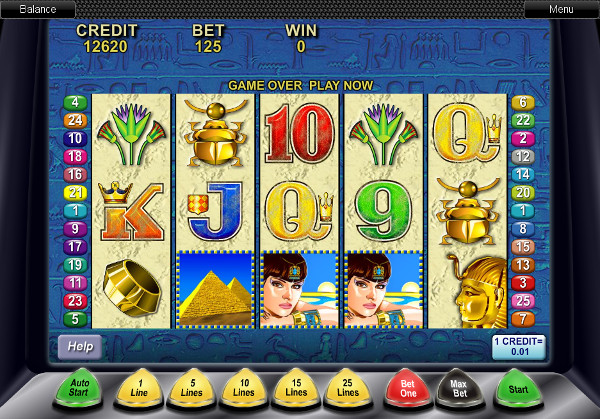 Игровой автомат Queen of Nile 2 - попробуй слот бесплатно в казино Вулкан