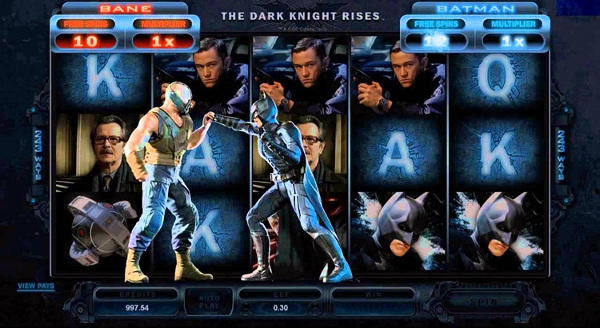 Игровой автомат The Dark Knight Rises - солидные выигрыши в казино Вулкан
