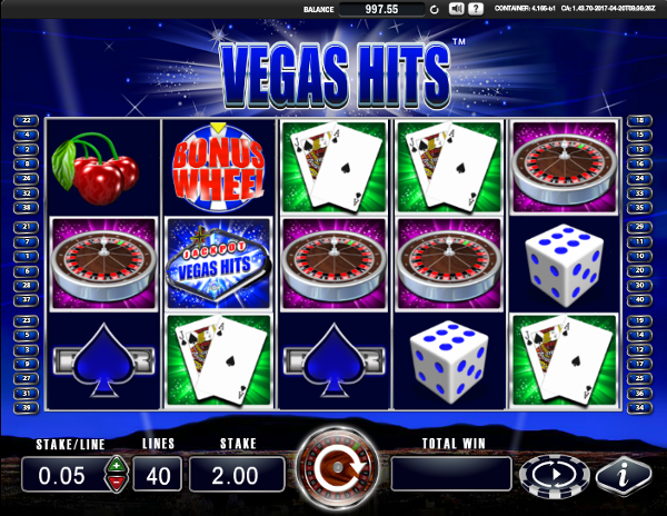 Игровой автомат Vegas Hits - оригинальный слот с хорошей отдачи