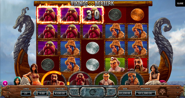 Игровой автомат Vikings Go Berzerk - без регистрации играть в Вулкан 24 казино онлайн