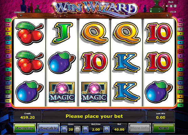 Игровой автомат Win Wizard - настоящее волшебство в казино Вулкан