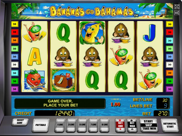 Игровой слот Bananas go Bahamas - большой куш в игровые автоматы Joycasino