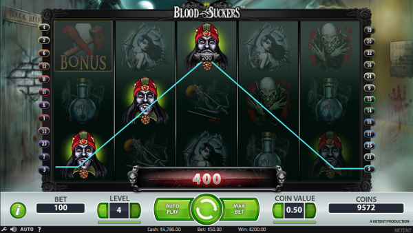 Игровой слот Blood Suckers - самые новые игровые автоматы в казино Вулкан