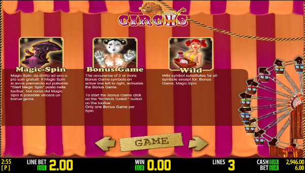 Игровой слот Circus HD - вас ждут большие выигрыши в игровые автоматы Gmslots
