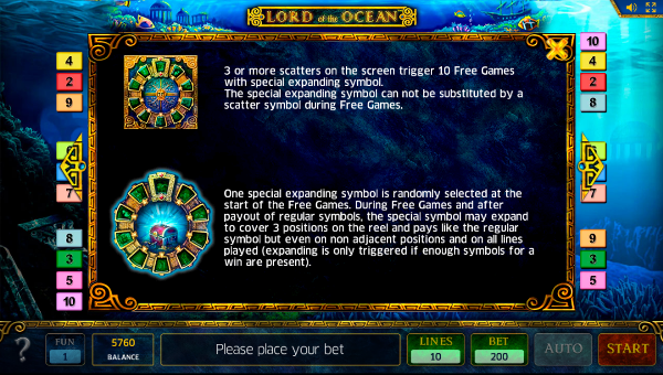 Игровой слот Lord of the Ocean - скачай автоматы Вулкан казино бесплатно