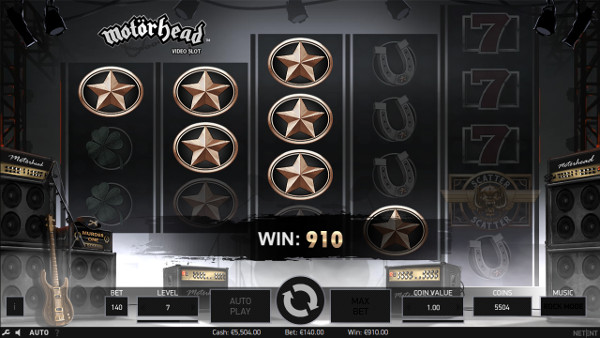 Игровой слот Motorhead - играйте в автоматы от NetEnt на деньги в Вулкан казино