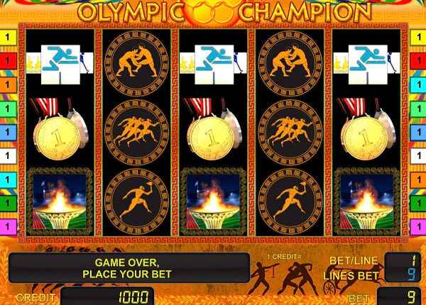 Olympic Champion - игровой автомат для настоящих победителей
