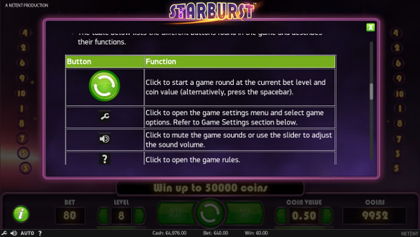 В онлайн-казино Вулкан Гранд регулярно выиграй по крупному в слоте Starburst